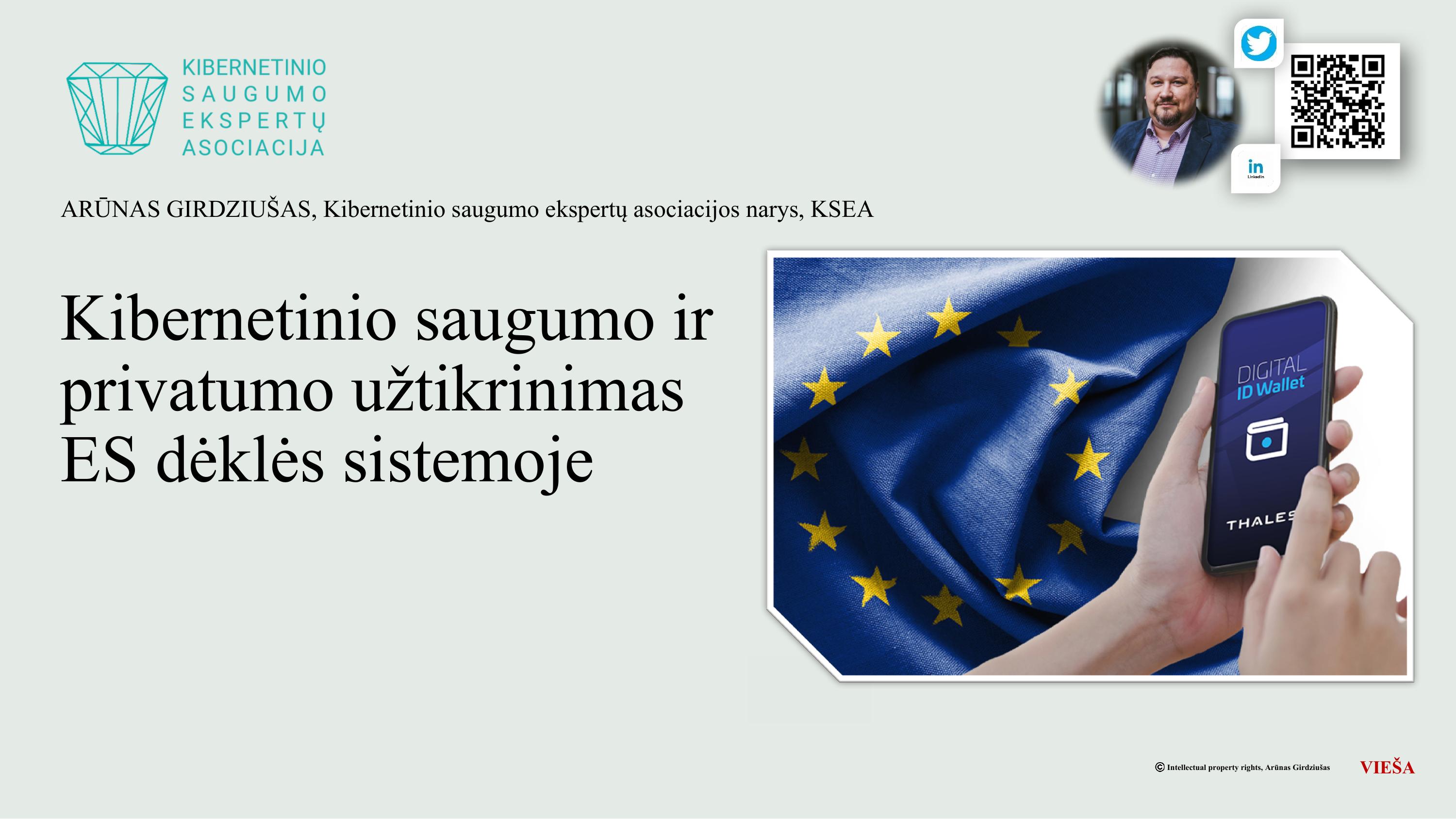 Cybersecurity and privacy assurance in the EU digital identity wallet system